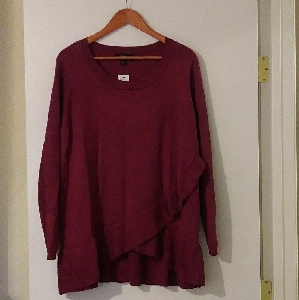 Lane Bryant Ruffle Sweater